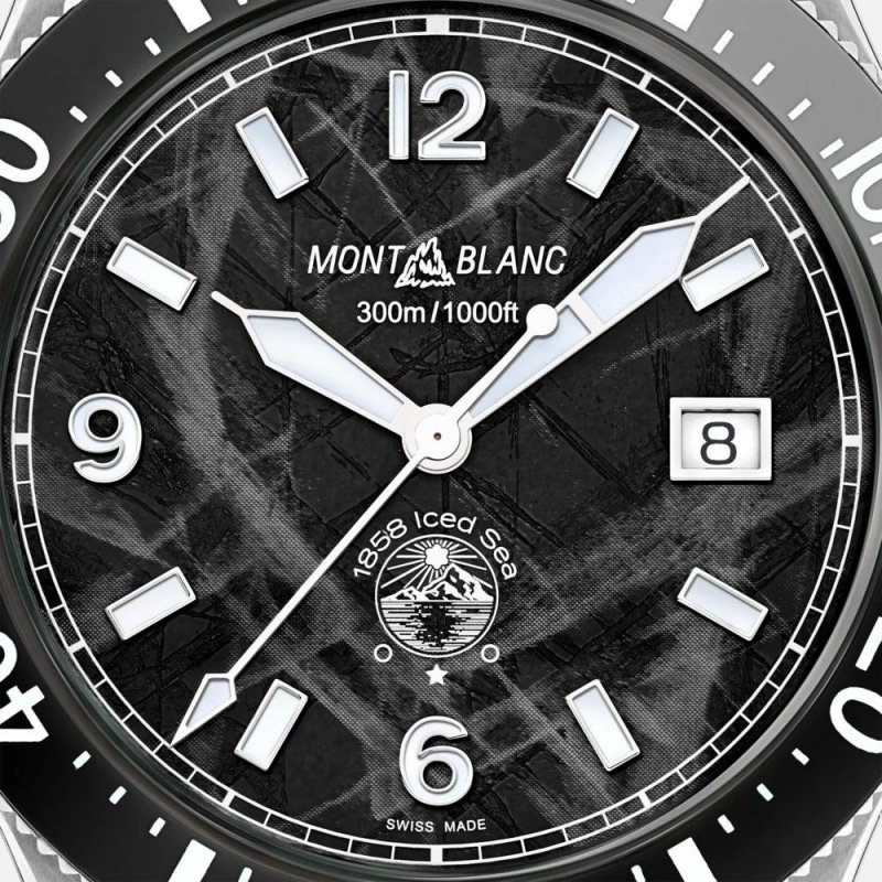 Montblanc - Iced Sea Automatic - Acciaio - Nero