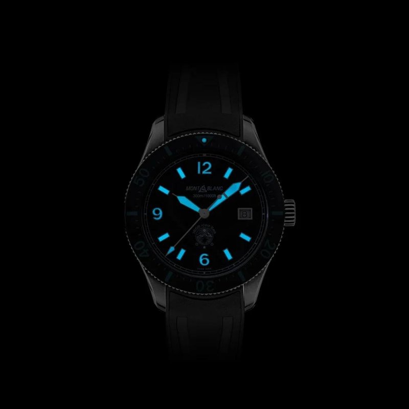 Montblanc - Iced Sea Automatic - Acciaio - Nero