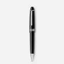 Montblanc - Penna Meisterstück - Resina Nera - Platino