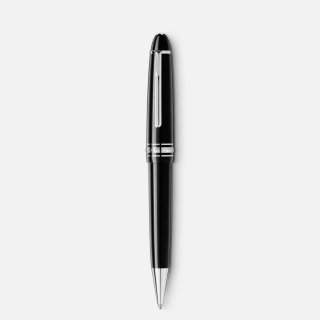 Montblanc - Penna Meisterstück - Resina Nera - Platino