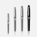 Montblanc - Penna Meisterstück - Resina Nera - Platino