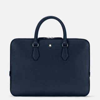 Montblanc - Borsa Portadocumenti - Blu Inchiostro - Pelle