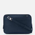 Montblanc - Borsa Messenger Mini - Pelle - Blu