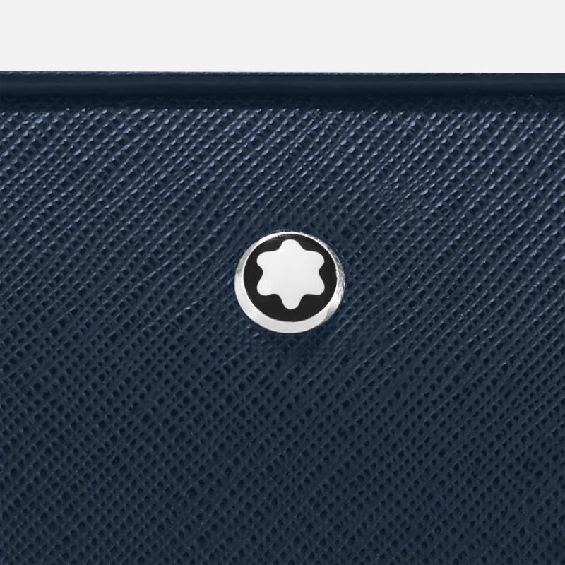 Montblanc - Borsa Messenger Mini - Pelle - Blu