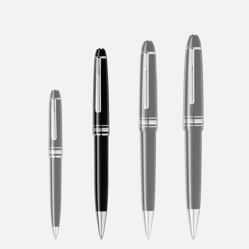 Montblanc - Penna Meisterstück - Resina Nera - Nero