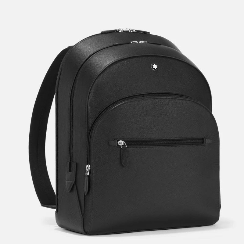 Montblanc - Zaino Grande - Pelle Saffiano - Nero