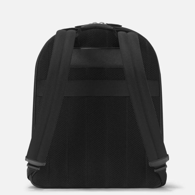 Montblanc - Zaino Grande - Pelle Saffiano - Nero
