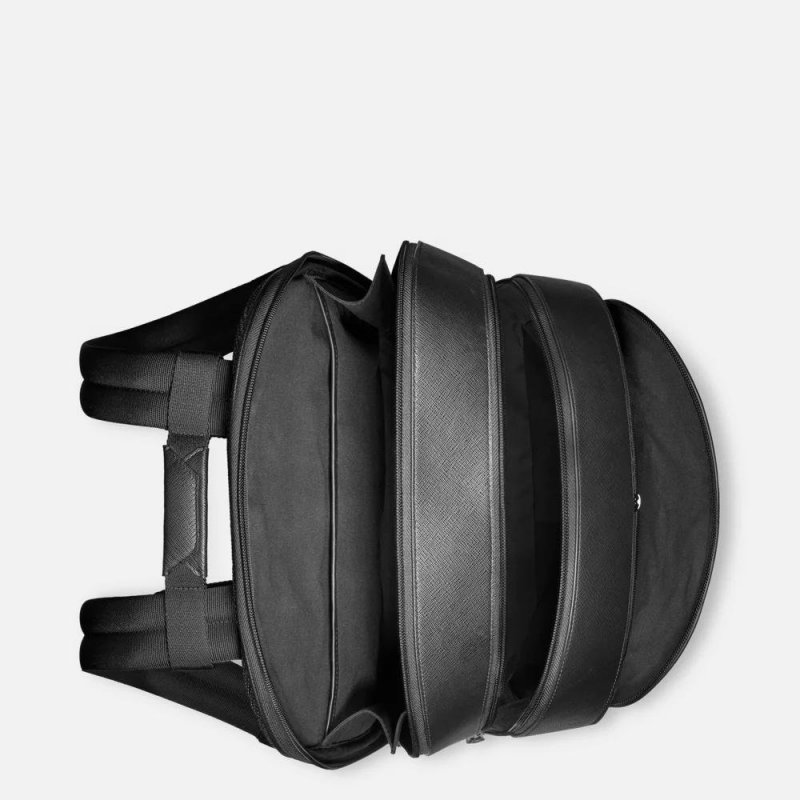 Montblanc - Zaino Grande - Pelle Saffiano - Nero