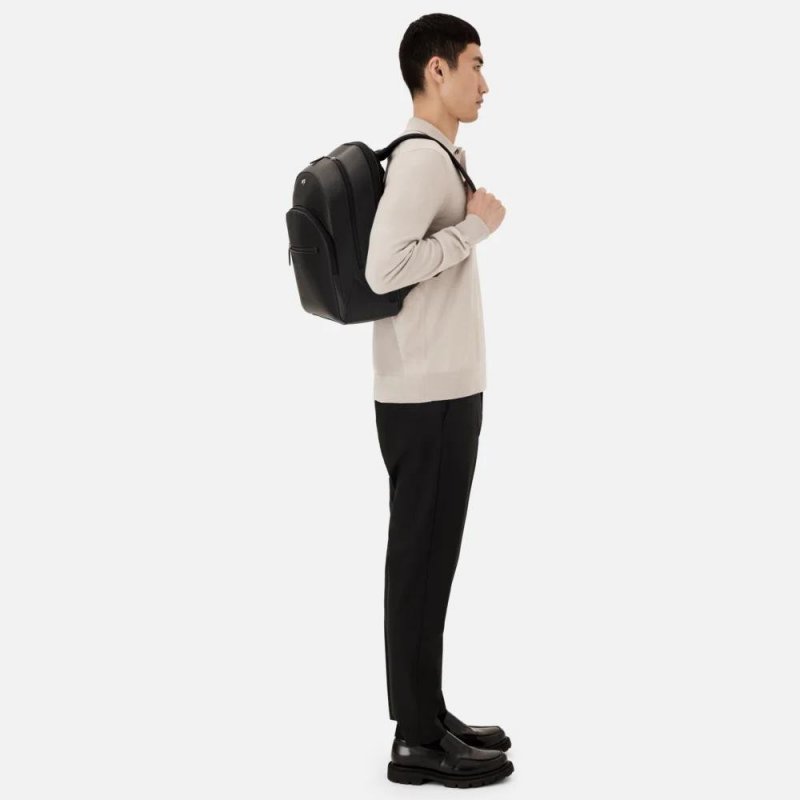 Montblanc - Zaino Grande - Pelle Saffiano - Nero