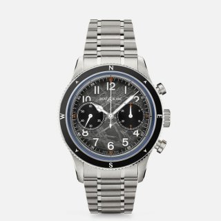 Montblanc - 1858 Automatic Chronograph - Acciaio - 42Mm