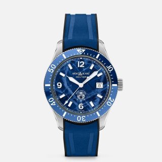 Montblanc - Iced Sea Automatic - Acciaio - Blu