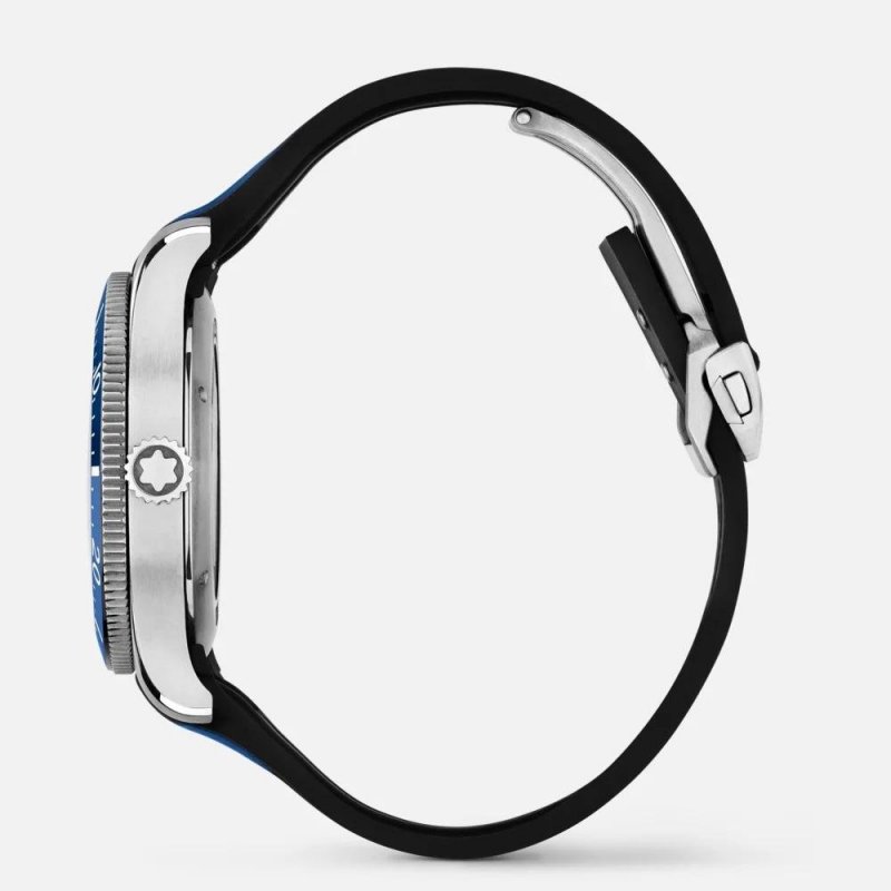 Montblanc - Iced Sea Automatic - Acciaio - Blu