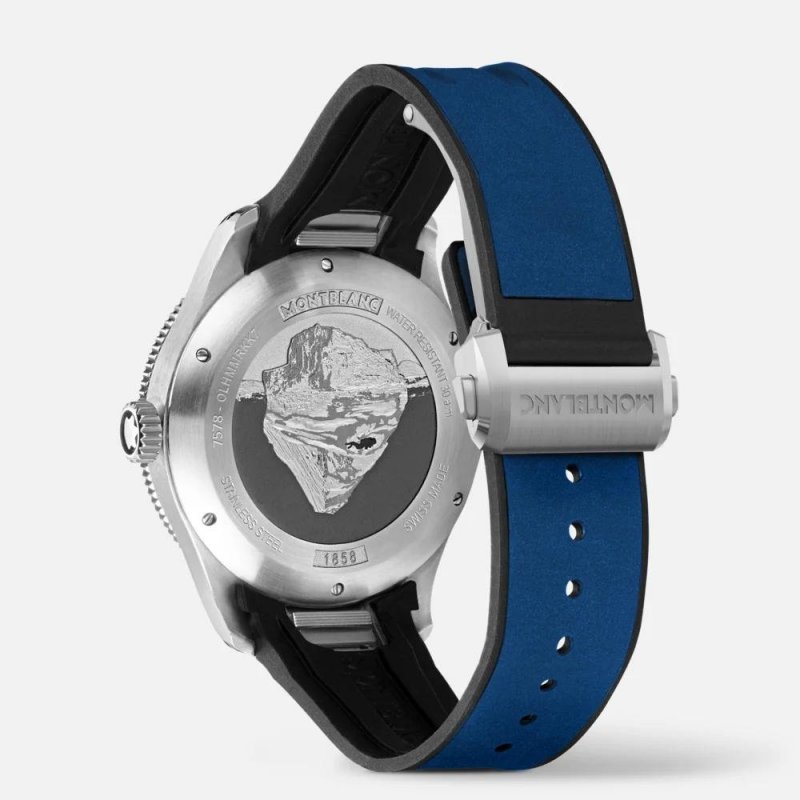 Montblanc - Iced Sea Automatic - Acciaio - Blu