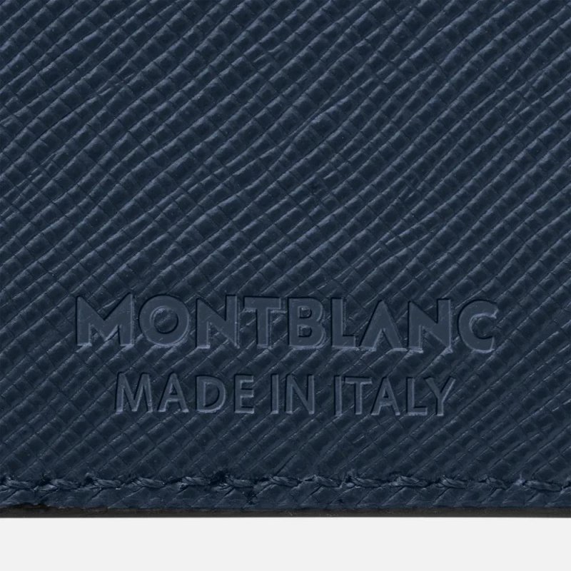 Montblanc - Porta Carte 5 Scomparti - Pelle Blu