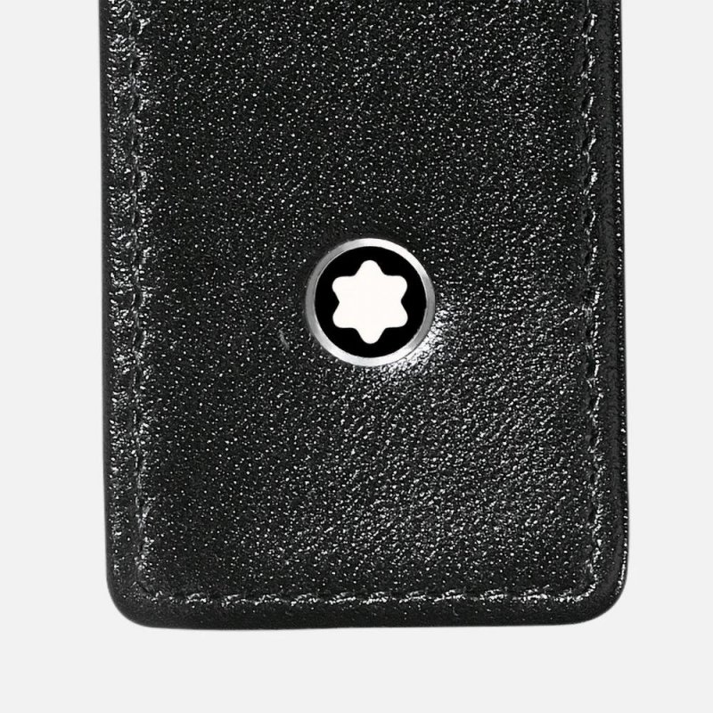 Montblanc - Astuccio Meisterstück - Pelle - Nero