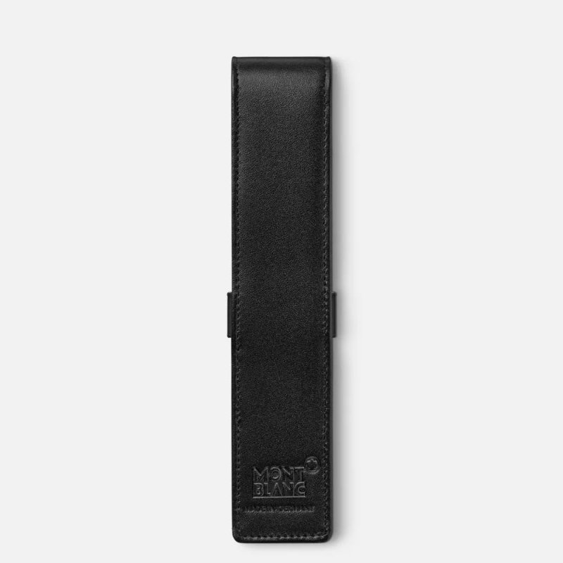 Montblanc - Astuccio Meisterstück - Pelle - Nero