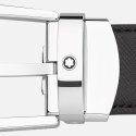 Montblanc - Cintura Reversibile - Pelle Nera/Marrone