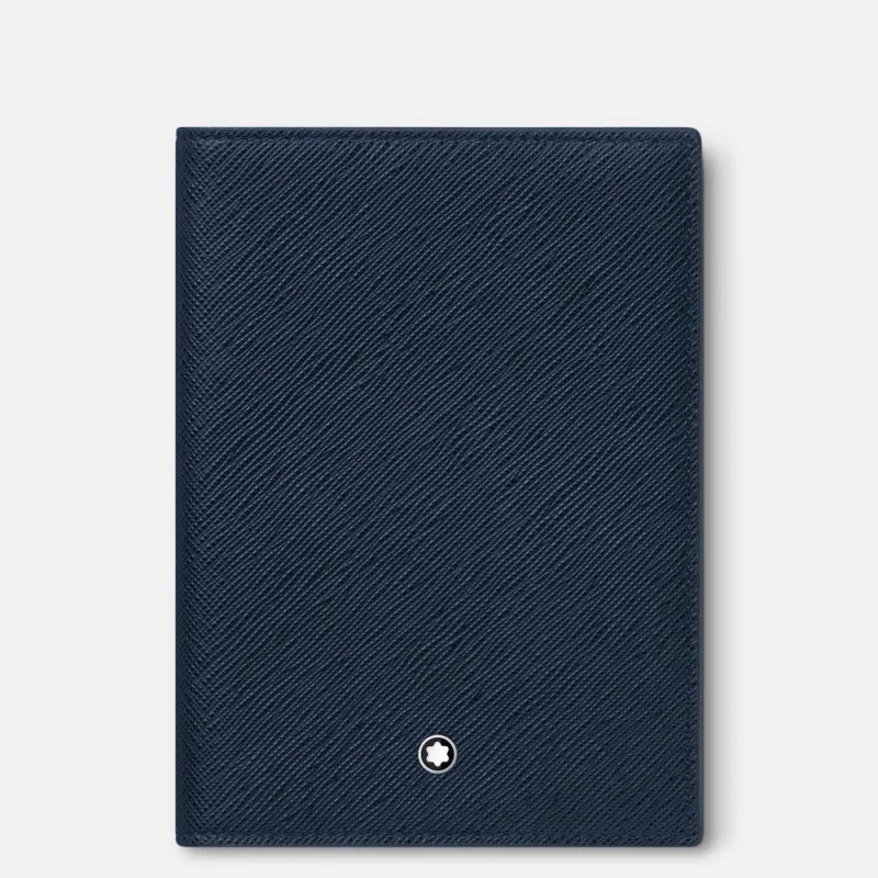 Montblanc - Custodia Per Passaporto - Pelle - Blu