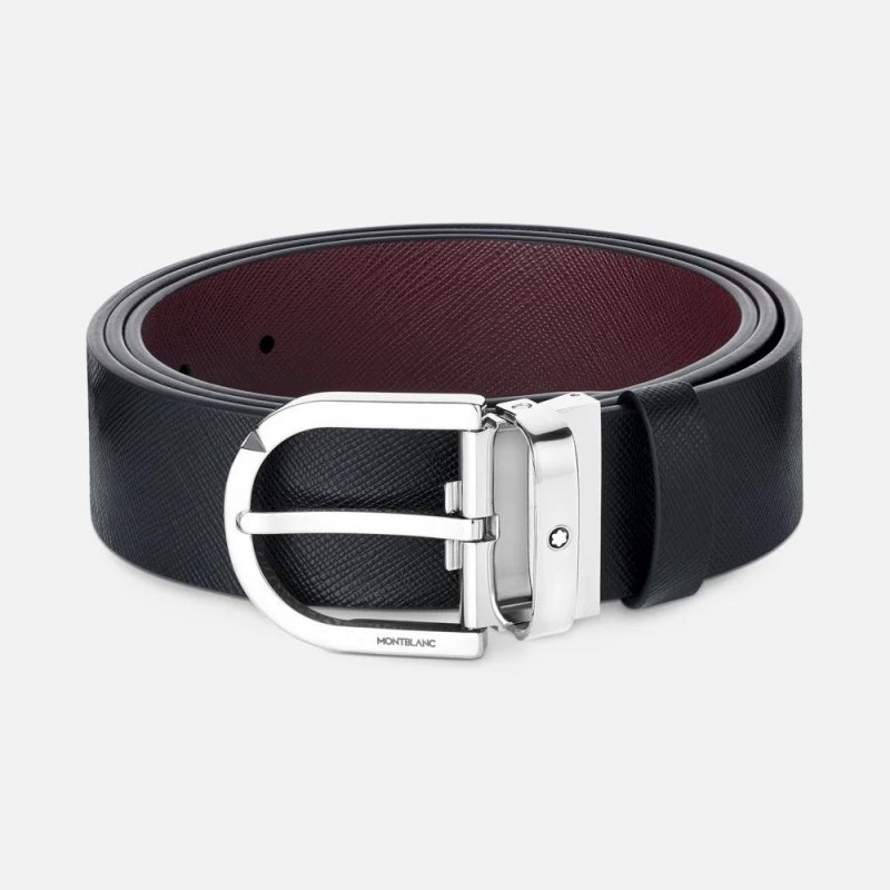 Montblanc - Cintura Reversibile - Pelle Stampata