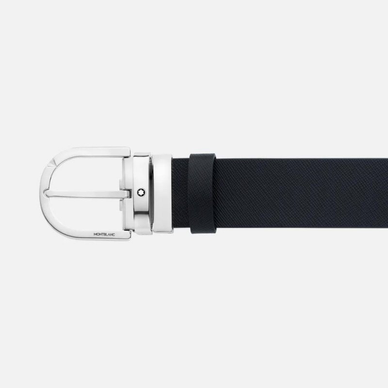 Montblanc - Cintura Reversibile - Pelle Stampata