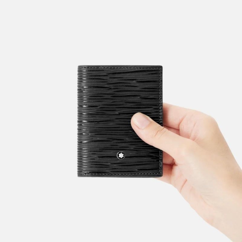 Montblanc - Porta Carte 4810 - Pelle - Nero
