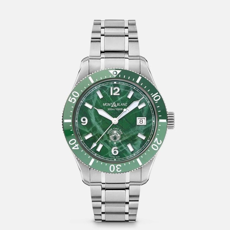 Montblanc - Iced Sea Automatic - Acciaio - Verde