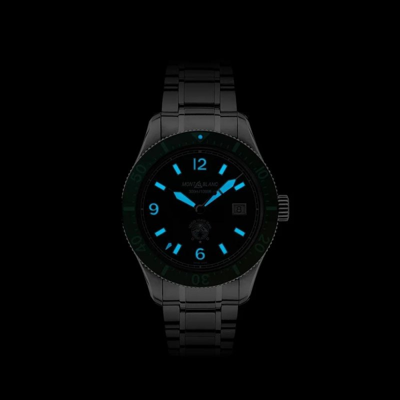 Montblanc - Iced Sea Automatic - Acciaio - Verde