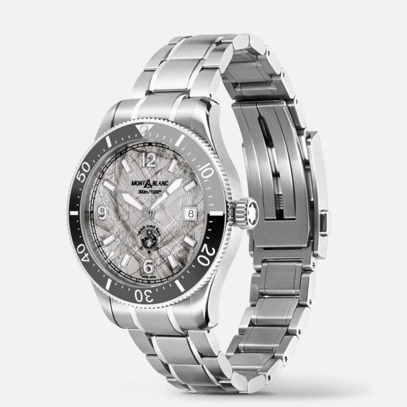 Montblanc - Iced Sea Automatic Date - Grigio - 41Mm
