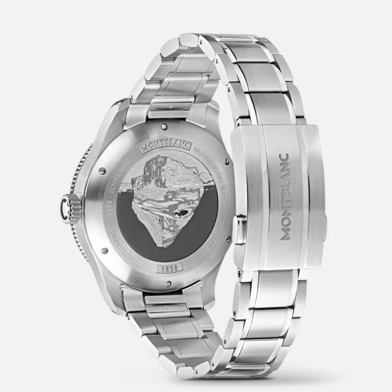 Montblanc - Iced Sea Automatic Date - Grigio - 41Mm
