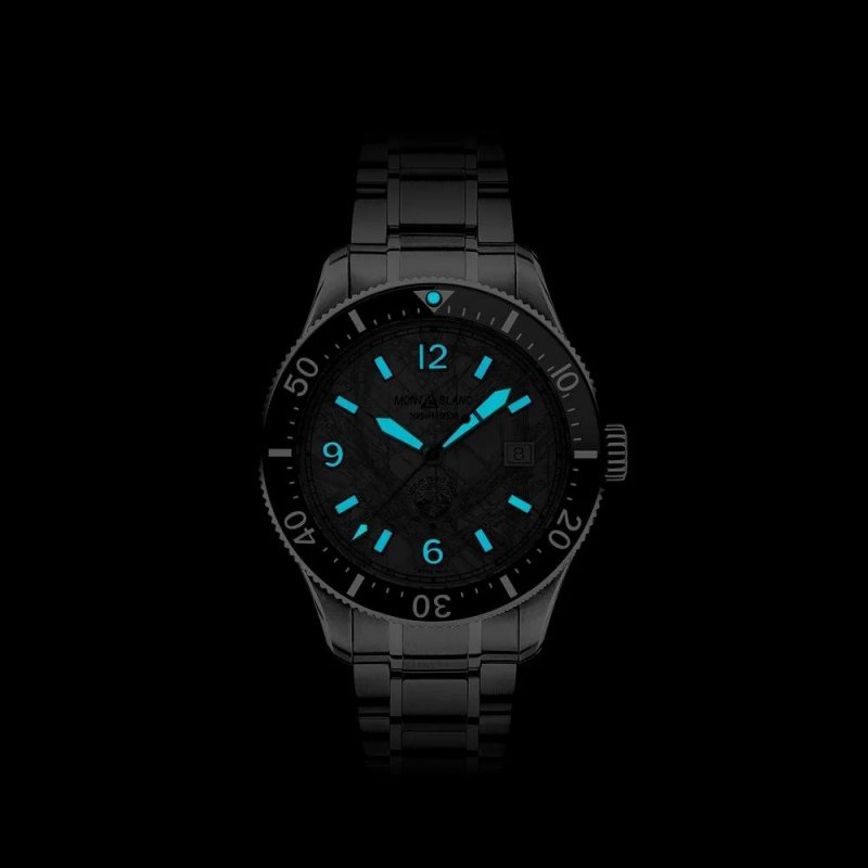 Montblanc - Iced Sea Automatic Date - Grigio - 41Mm