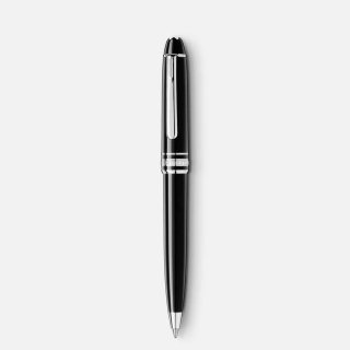 Montblanc - Penna Meisterstück - Resina Nera - Platino