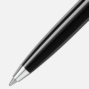 Montblanc - Penna Meisterstück - Resina Nera - Platino