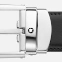 Montblanc - Cintura Reversibile - Pelle Nera/Marrone
