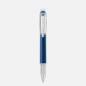 Montblanc - Fineliner Starwalker - Blu - Platino