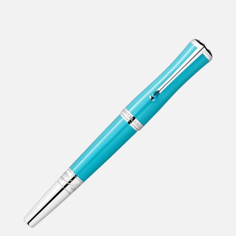 Montblanc - Roller Muses Maria Callas - Edizione Speciale - Turchese