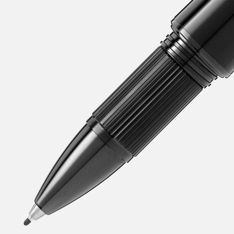 Montblanc - Fineliner Starwalker - Resina Nera - Pvd Nero