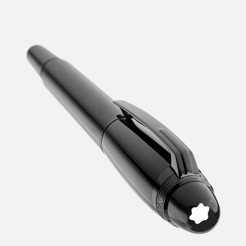 Montblanc - Fineliner Starwalker - Resina Nera - Pvd Nero