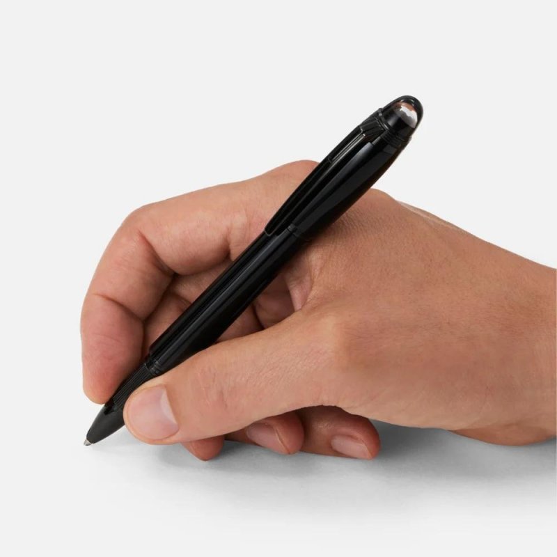Montblanc - Fineliner Starwalker - Resina Nera - Pvd Nero