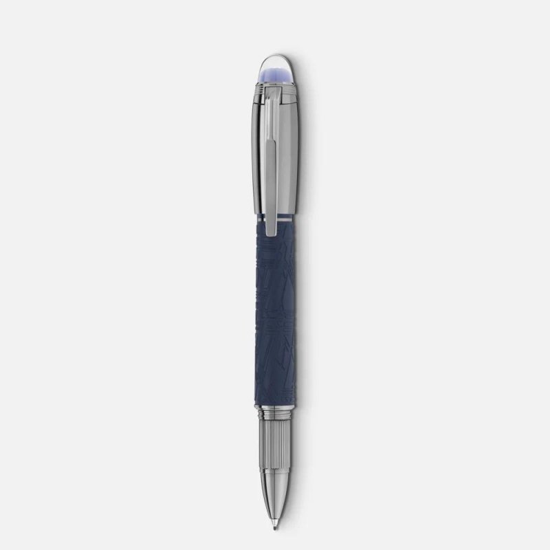 Montblanc - Fineliner Starwalker - Blu Grigio