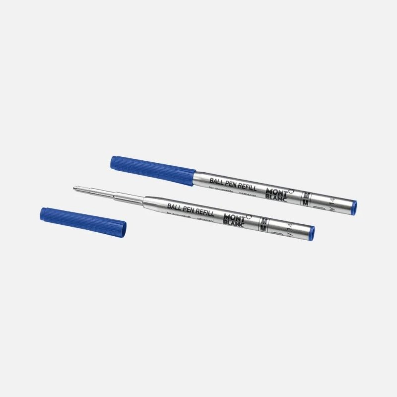 Montblanc - Refill Penna Sfera - Blu Reale - Taglia M