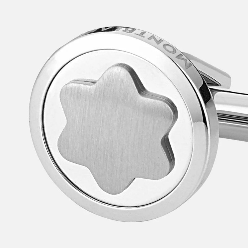 Montblanc - Gemelli Star - Acciaio - Lucido