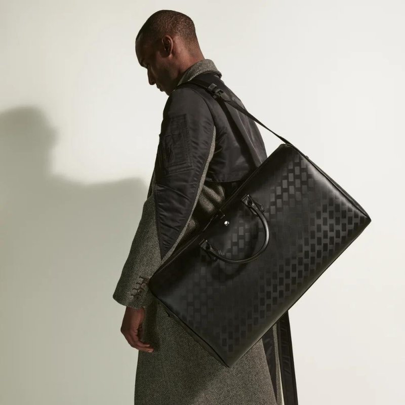 Montblanc - Borsa 142 - Pelle - Nero