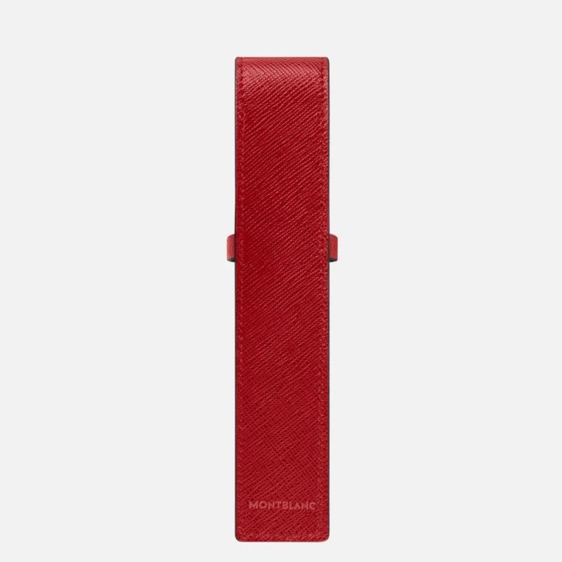 Montblanc - Astuccio Sartorial - Pelle - Rosso