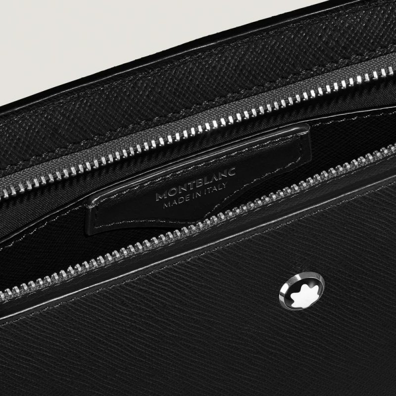 Montblanc - Pochette Sartorial - Pelle - Nero