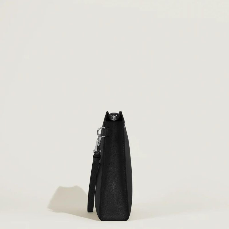 Montblanc - Pochette Sartorial - Pelle - Nero
