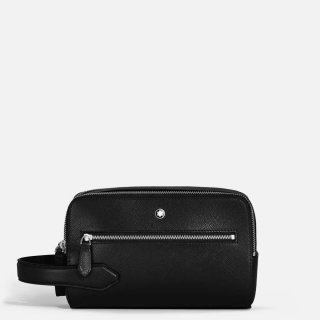 Montblanc - Trousse Da Toilette - Pelle Nera - Elegante