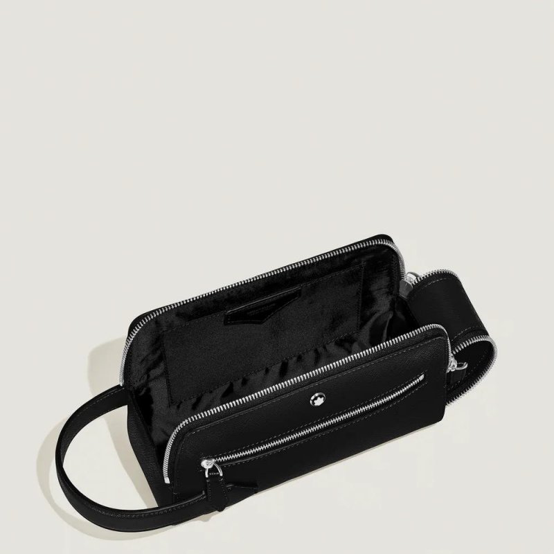 Montblanc - Trousse Da Toilette - Pelle Nera - Elegante