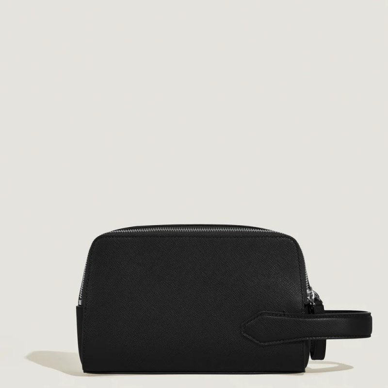 Montblanc - Trousse Da Toilette - Pelle Nera - Elegante