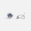 Montblanc - Gemelli Meisterstück - Blu - Acciaio