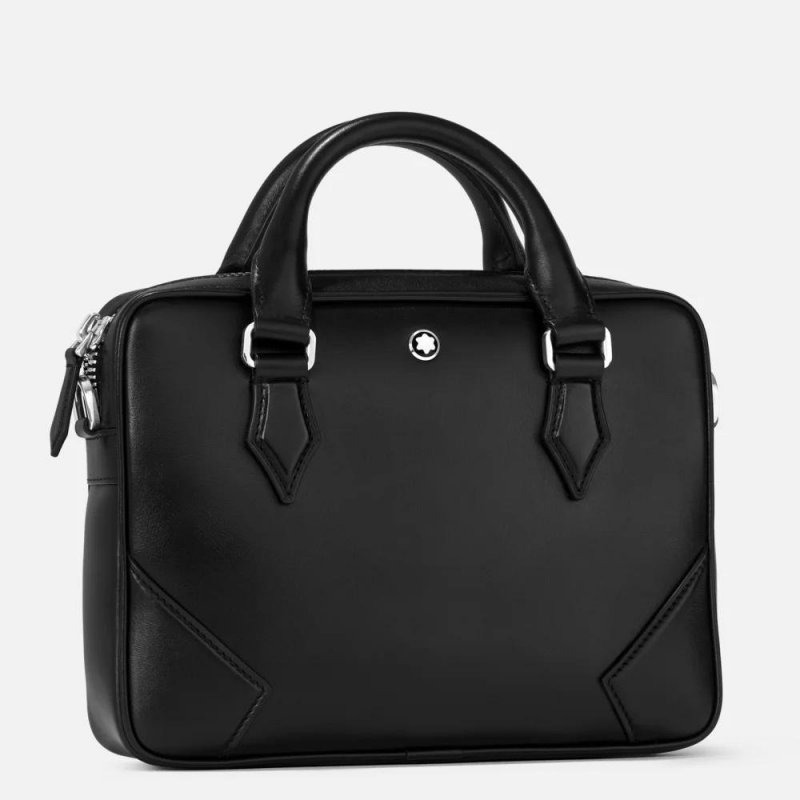 Montblanc - Mini Portadocumenti - Pelle - Nero